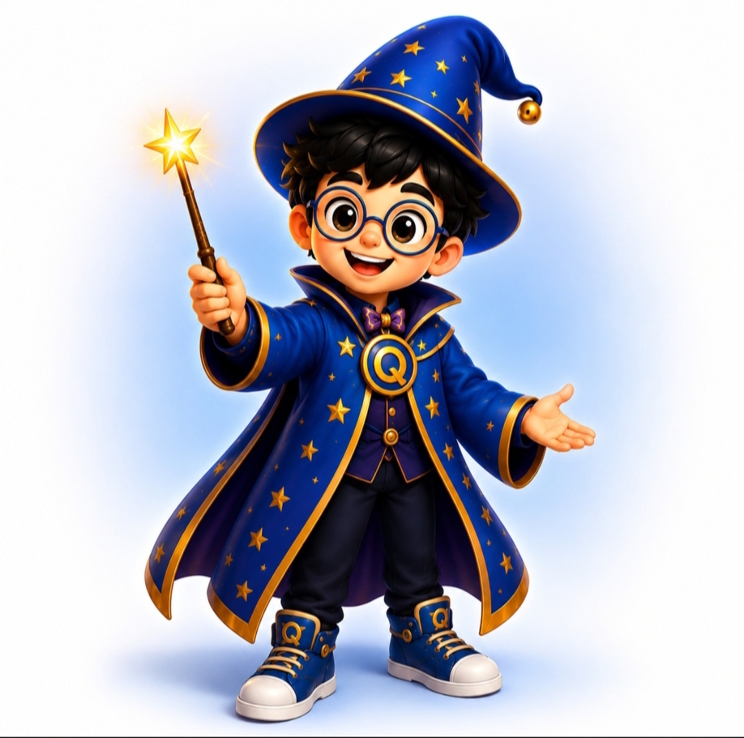 QOREE, the cheerful EDUQORA wizard